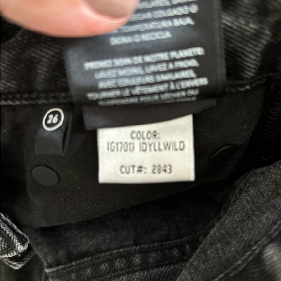 Grlfrnd Helena High Rise Cut Off Short 26 - Picture 4 of 7